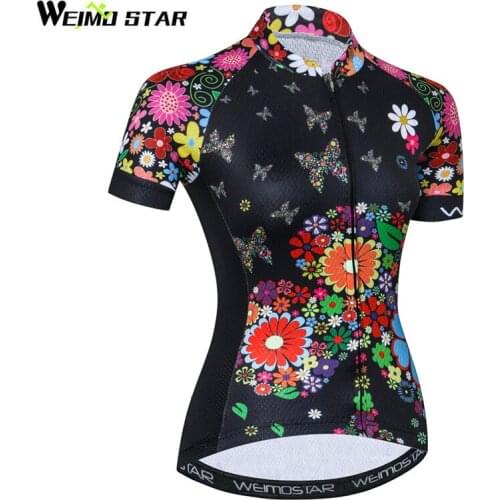 Weimostar Team Racing Cycling Jersey Shirt Women Quick Dry MTB Bicycle Cycling Clothing Mountain Road Bike Jersey Ropa Ciclismo