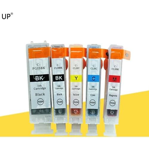 10pcs New Compatible ink cartridge for Canon PIXMA Printer IP4200 IP3300 MP500 MP960 MP970 PGI-5/CLI-8 PGI-5BK PGI5 PGI-5