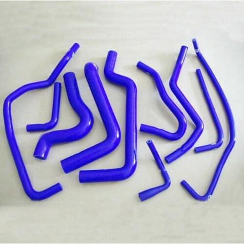 10 pcs Silicone radiator coolant hose For FIAT COUPE 20V 1998~ 2001