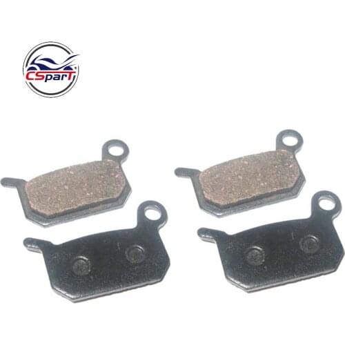 2 Pair Brake Pad Pairs X18 X19 Mini Moto Super Dirt Pit Pocket Bike Gas Scooter ATV Quad Go Kart Parts