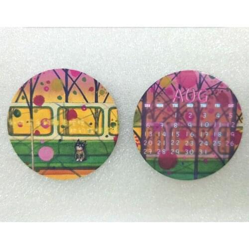 50mm diameter 13.56MHz IC ISO15693 Colorful Code2 stickers 1000pcs/Lot
