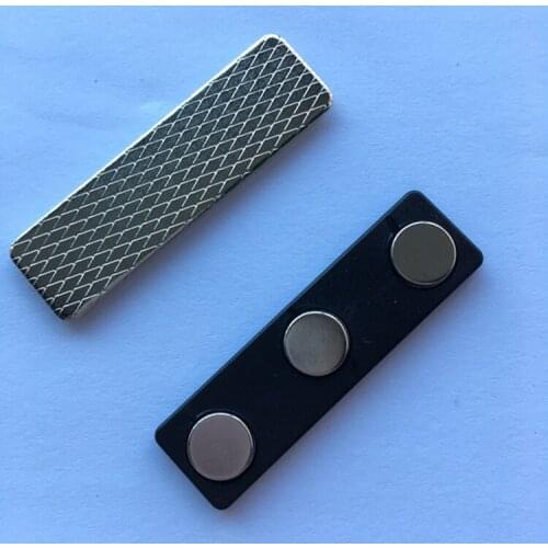 10pcs magnetic name badge for ID badge attachment name tag holder 3 magnets
