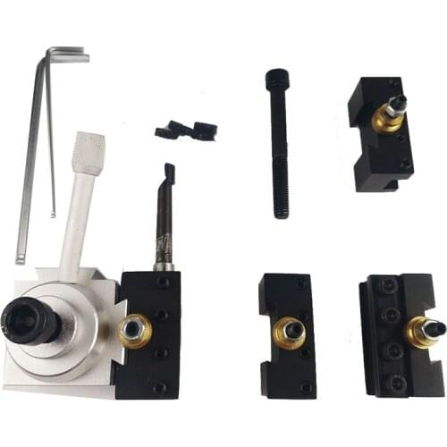 Quick replacement tool bracket boring/lathe facing bracket/hard alloy tool Micro metal head boring bar set to the desktop hobby