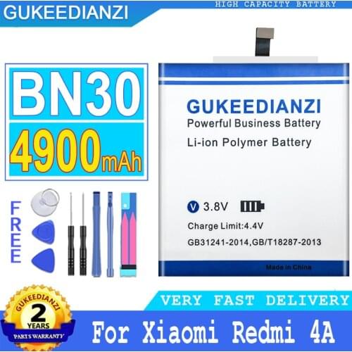GUKEEDIANZI Xiaomi Redmi 4A Phone Batteries