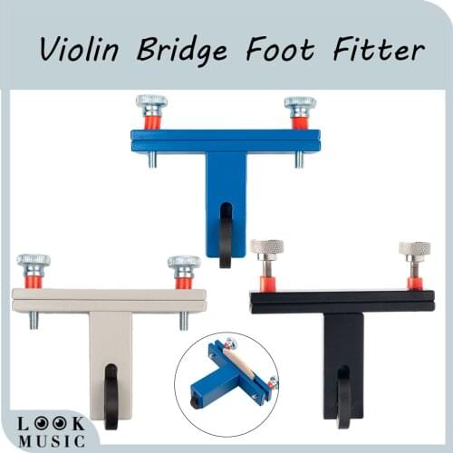 Luthier Tool Bridge Foot Fitter For Violin / Viola Bridge Maker