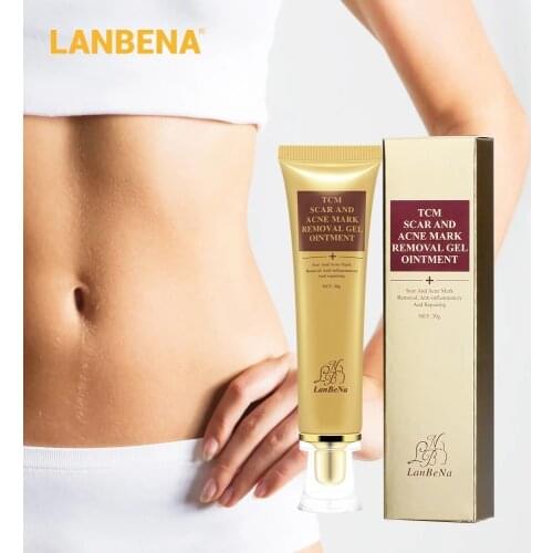 LANBENA Acne Scar Removal Cream Skin Repair Face Cream Acne Spots Acne Treatment Blackhead Whitening Cream Stretch Marks 30ml