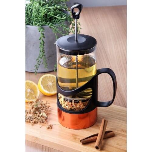 Kitchen French Coffee Press 900 ML Espresso Tea Maker With Triple Filters Heat Resistant Borosilicate