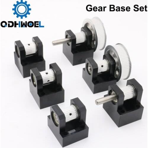 LC Gear Base Set Machine Mechanical Parts for Laser Engraving Cutting Machine