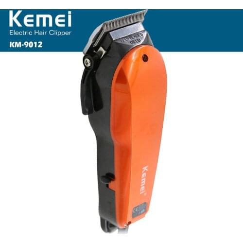 Kemei Electric Hair Clipper Professional Trimmer for Men Barber Razor Beard Stainless Steel Blade Hair Cutting Machine KM-9012