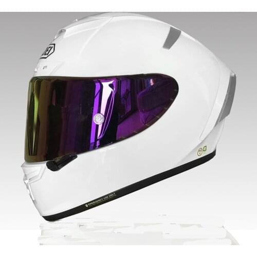 X14 Pure White Color Motorcycle Helmet Man Riding Car Four Seasons Cool Motorcycle Car Summer Hat