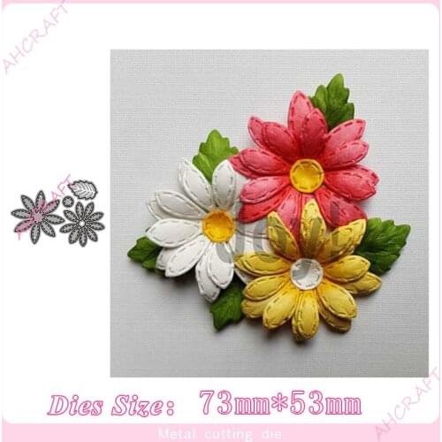 Mini flowers set Metal Cutting Dies for diy Scrapbooking Photo Album Decorative Embossing PaperCard Crafts Die2020