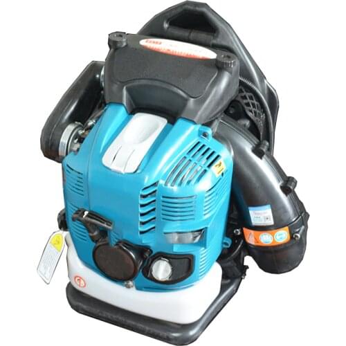 Knapsack gasoline blower four-stroke falling leaves cleaning and dust removal blower high-power snow blowing wind machine