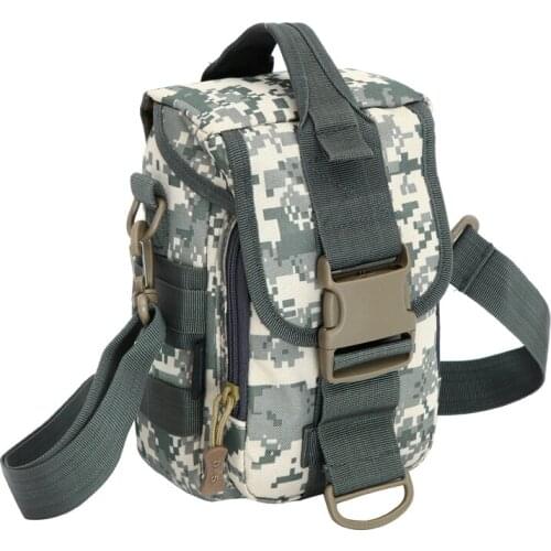 Outdoor Nylon Waterproof travel camping tactical sports vertical paragraph Messenger shoulder bag outdoor combination bag