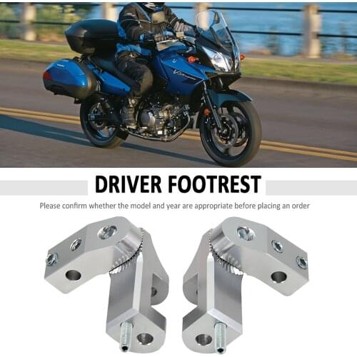 NEW Motorcycle For Suzuki DL 650 V-Strom Foot Peg Passenger Footpeg Lowering Kit DL1000