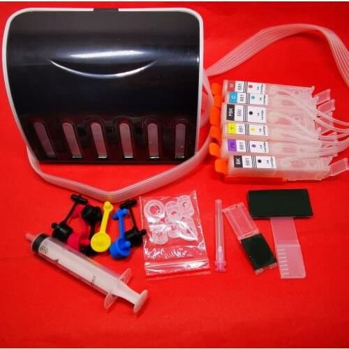 PGI680 PGI-680 CLI-681 CISS ink cartridge for Canon PIXMA TS706/TR7560/TR8560/TS6160/TS6260/TS8160/TS8260/TS9160/TS9560