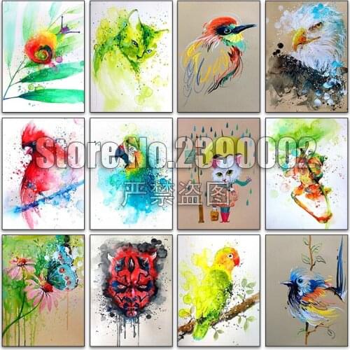 Bird,Parrot,Cat,Frog,Diamond Painting,Animal,Full,5D,Diamond Embroidery,DIY,Decoration,Cross Stitch,Mosaic,Needlework,Square,Art