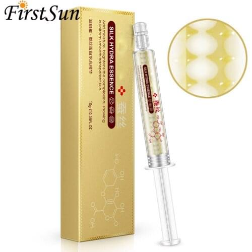 Silk Hydra Essence Repair Serum Silk Protein Hyaluronic Acid Liquid Serum Moisturizing Skin Care Collagen Essence Cream