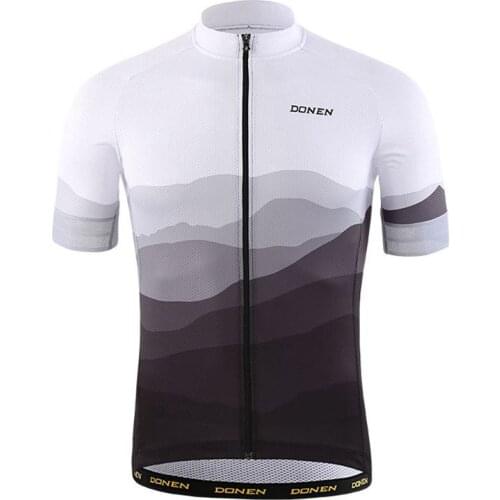Donen HIGH QUALITY men cycling short jersey short sleeve road cycling wear road bike shirt cycling wear