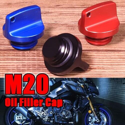 M20 Oil Filler Cap Plug For Honda CFR 125R 150R 250R 450R 250 Fit For Yamaha Suzuki GSXR600 LT-R450 RM-Z450 For Kawasaki Ducati