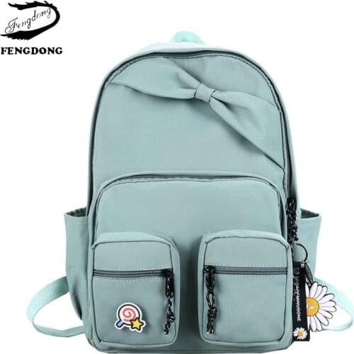 Women backpack school bags for girls mochila
