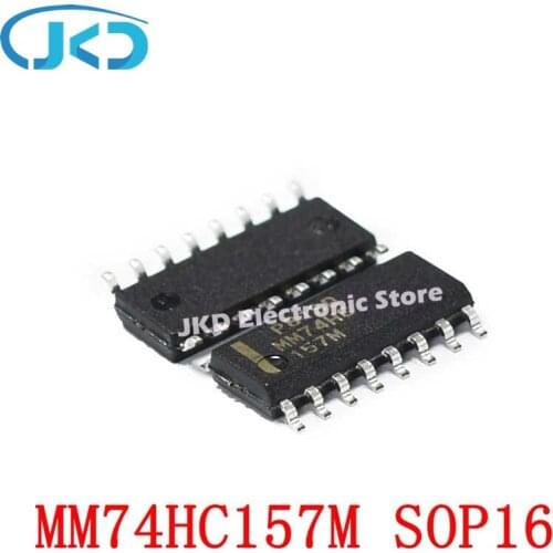 10pcs MM74HC157MX MM74HC157M MM74HC157 74HC157M 74HC157 SOP-16 New and Original IC