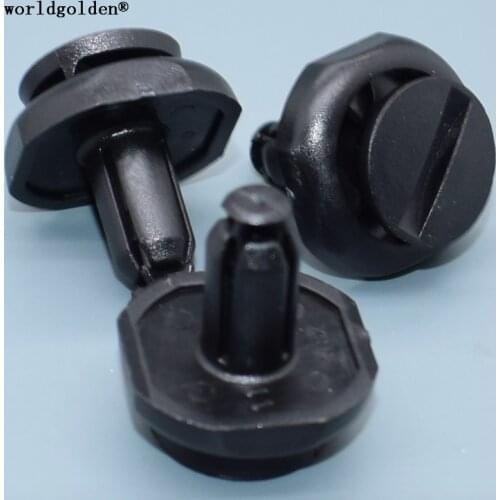Worldgolden 100pcs auto fasteners Push-Type Retainer for VW, Audi Toyota#53259-20030(5325920030)