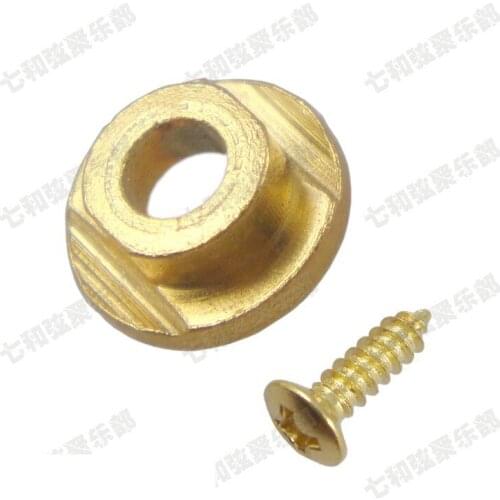 2 Pcs Golden Electric Guitar String Retainers Pressure string tree,Guitar String Retainer buckle Guitar Parts