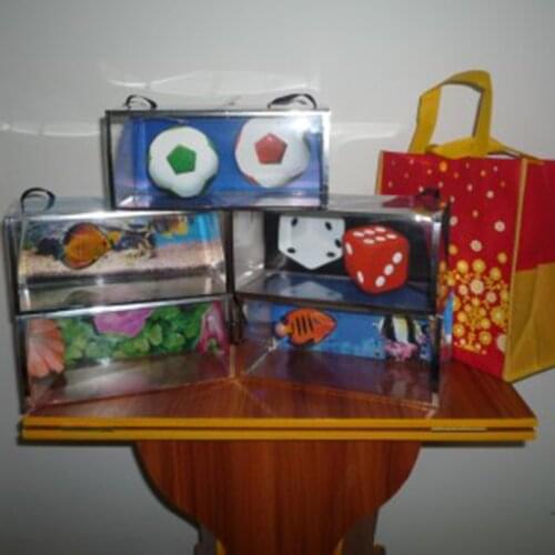 3-D Wonder Bag Stage Magic Props Party Magic Show Magic Tricks Close Up Illusions Mentalism Magic Props Professional Magician