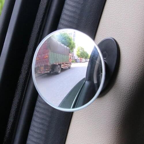 Rear View Mirror Auto 360 Degree Rotatable Car Sub Mirrors Wide Angle Blind Spot Side Mirror Round Convex Accessories