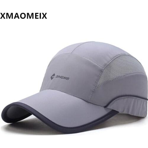 XMAOMEIX New Summer Womens Hat Breathable Baseball Caps Snapback Cap Mens Mesh Cap Adjustable Size Couple Casual Sports Cap