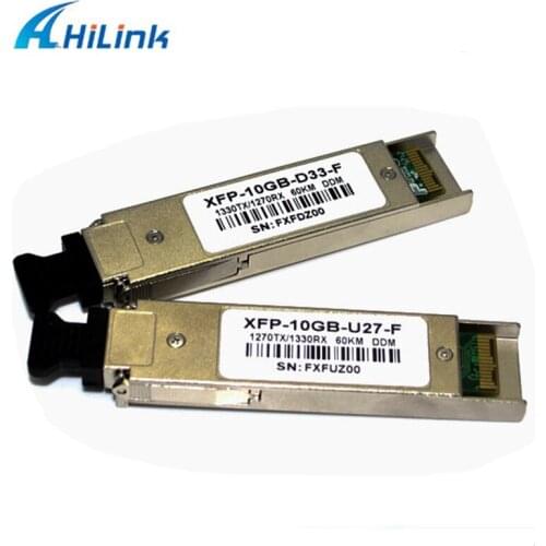 DHL Free Shipping! 10GBASE Simpelx LC 10G WDM 1270nm/1330nm 60km DOM BiDi SFP
