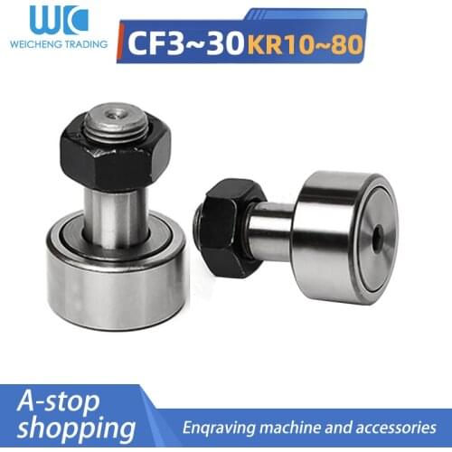 Bolt type roller needle roller bearing CF3(KR10) CF4 KR12 CF5 KR13 CF6 KR16 CF8 KR19 CF10 KR22 CF12 KR30 16 18 20 24 CF30 (KR80)