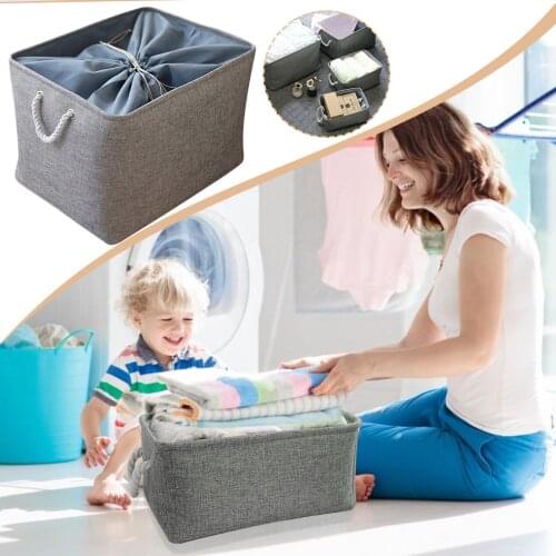 Storage Basket Thermal Fabric Storage Basket Toy Storage Basket Storage Basket for Clothes Toys Storage Box Laundry Organizer