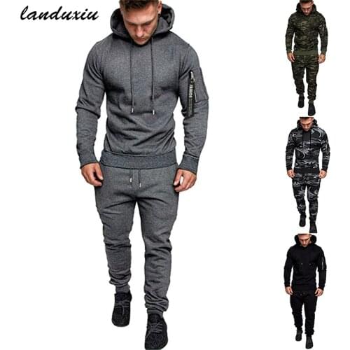 Мужские спортивные костюмы Landuxiu China At AliExpress