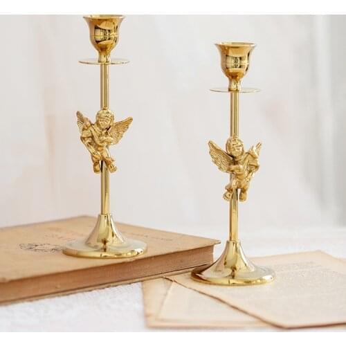 Leearts Decorative Small Candlesticks