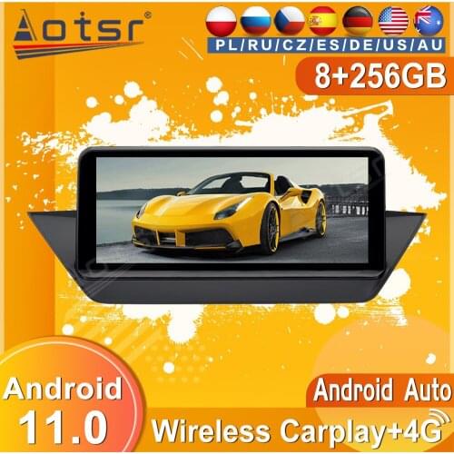 256G Android 11 Tape Radio Recorder Car For BMW X1 E84 2009 2010 2011 2012 2013-2015 GPS Navi Player Stereo Autoradio Head Unit