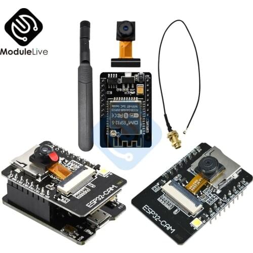 Micro USB CH340G ESP32-CAM-MB/ESP32-CAM OV2640 Camera Module with Antenna WIFI Bluetooth Board For IOT/Smart Home Device System