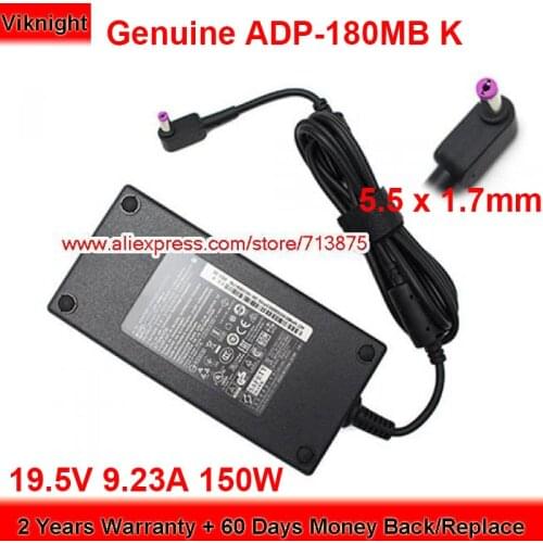 Genuine A18-135P1A KP.18001.001 AC Adapter 19.5V 9.23A 150W Charger for Acer VN7-791G-76Z8 VN7-591G-77FS T5000 Laptop