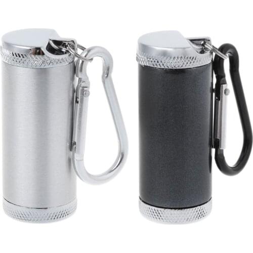 Portable Mini Pocket Ashtray Keychain Outdoor Travel Cigarette Smoking Accessory Wholesale Dropshipping