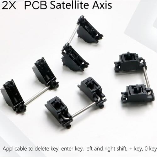 For Cherry Keyboard Plate-Mount Stabilizer Clear PCB Satellite Axis 7u 6.25u 2u