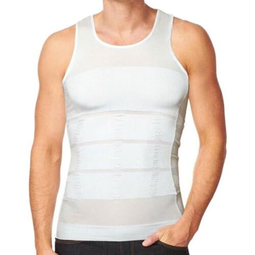 Slim Lift Vest Type Seamless Belly Belt-Men Corset