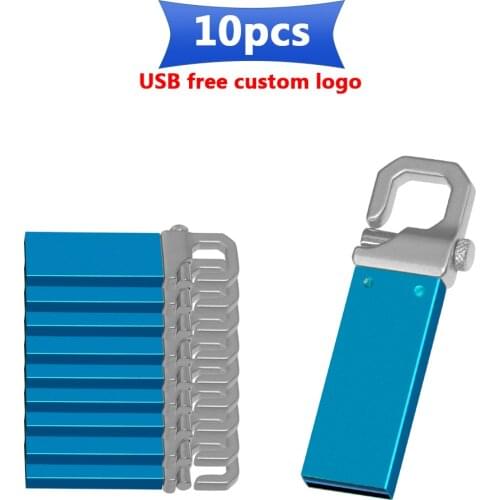 USB3.0 flash disk metal drive 64GB USB flash memory stick memory card 8GB 16GB 32GB 64GB USB bulk 10pcs free Personalize logo