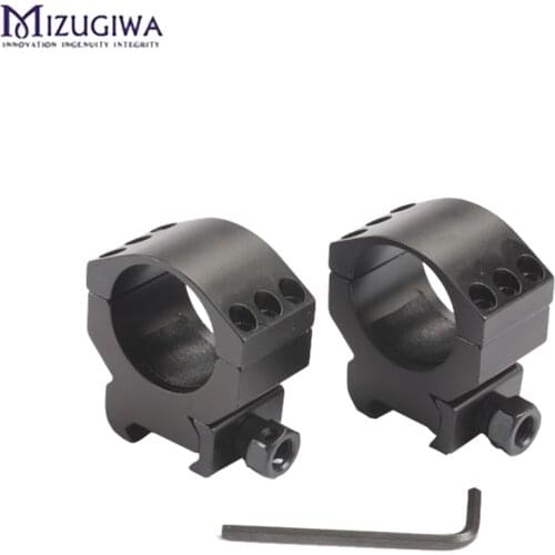 1pair Low Profile 6 Bolts 30mm Ring Weaver Heavy Duty 20mm Picatinny Rail Base Scope Mount Rifle Scope Hunting Accessories