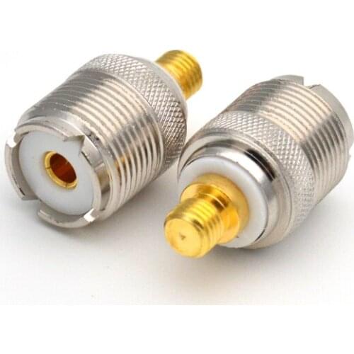 1pc PL259 SO239 UHF Female jack TO Motorola flat head KENWOOD Antenna Cable Straight Coaxial RF Adapter