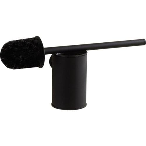 304 Stainless Steel rose gold toilet brush wall mounted matt black toilet brush holder chrome/ORB/golden toilet brush set