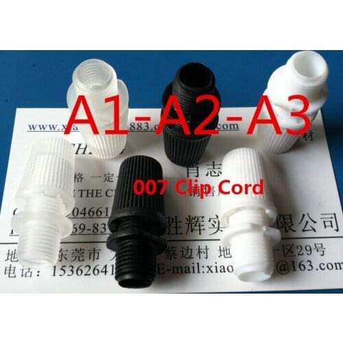 500 pcs/lot Pendant Lamp Cable Strain Relief Twisted Wire Clamp Cable Grip Wire Clip