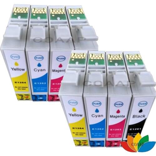 8 ink for Compatible EPSON stylus NX330 430 Workforce 520 60 435 545 630 633 635 645 840 845 WF-3520 3530 3540 7010 7510 7520