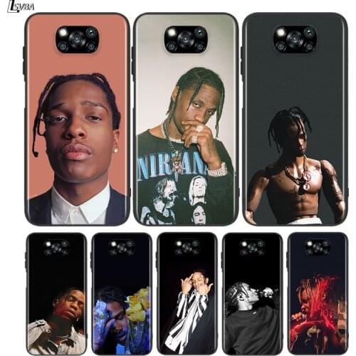 Black TPU Soft Silicone Cover Rap Singer Juice for Xiaomi Mi Note 10T 10 Ultra 9T 9 8 Pro Lite SE 5G Phone Case