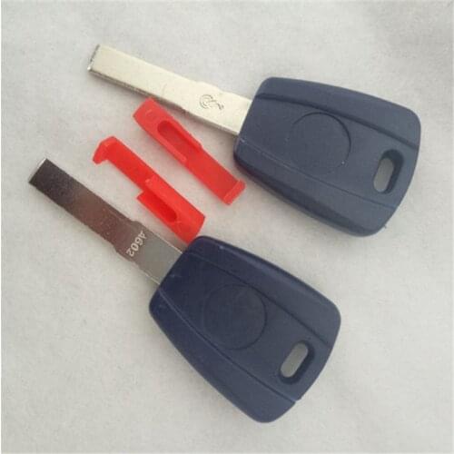 DAKATU With LOGO Blank Car Key Shell Auto Transponder Key Case Blank Cover Fit For Fiat SIP22 Blade
