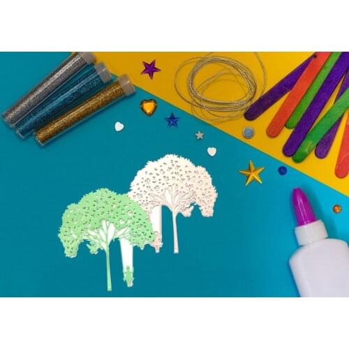 Tree Cutting Dies For DIY Scrapbooking Card Making Silicone Stamps Fun Decoration Supplies